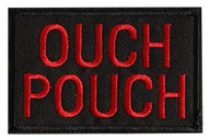 Ouch Pouch - Svart/röd - Patch