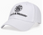 Vit Smith & Wesson-keps med broderad logotyp och justerbar passform