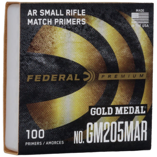 Federal - Gold Medal Centerfire Small Rifle Primer AR - No .205 Clam