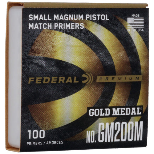 Federal - Gold Medal Centerfire - Small Magnum Pistol Primer - No 200 Clam