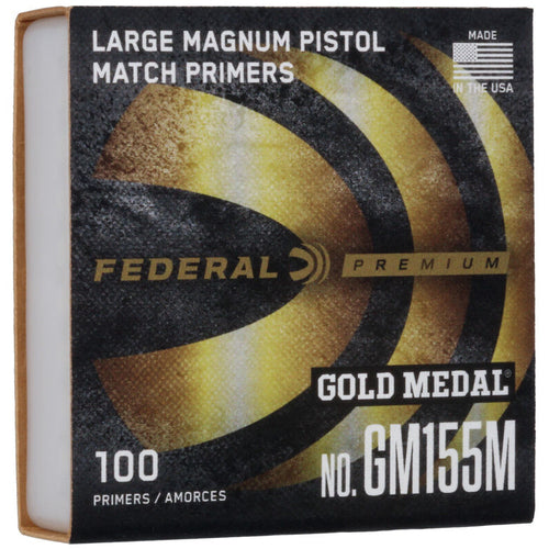 Federal - Gold Medal Centerfire Large Magnum Pistol Primer - No 155 Clam
