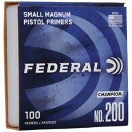 Federal - Small Magnum Pistol Primer - Champion - 200l
