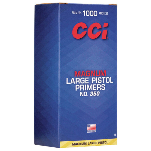 CCI Standard Large Magnum Pistol Primer #350 – magnumtändhatt för pistol
