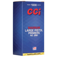 CCI Standard Large Magnum Pistol Primer #350 – magnumtändhatt för pistol