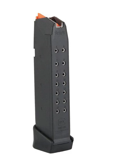 Glock - Magazine till Glock 17 - Orange follower - 17+2 rds