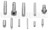 Eemann Tech - Pin set for 1911 - Silver