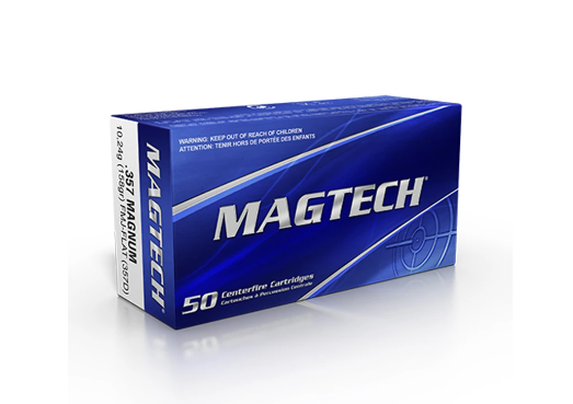 Magtech -.357 Magnum 158 grs FMJ Flat - 50 st
