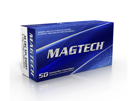 Magtech - 38 Spl Short 125 grs LRN - 50 st