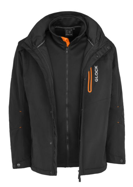 Glock - 2in1 Jacket - Svart