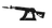 GoatGuns - AK12 Model - Svart