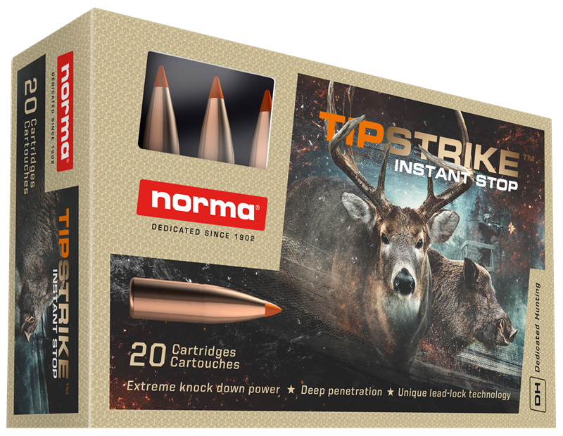Norma - Tipstrike - 6.5x55 - 9,1g/140gr - 20/ask