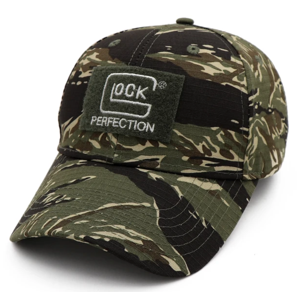 Glock - Perfection Keps med velcro - Tiger Camo