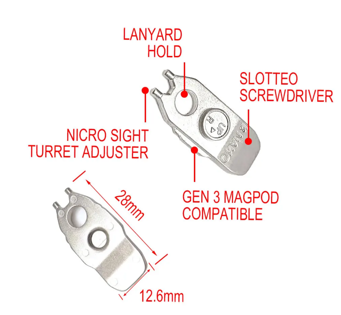 NANO Tool with NANO Carrier - Silver