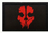 Ghost  - Röd - Patch