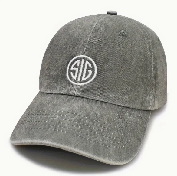 Sig Sauer - Rund Logo - Keps - Grå