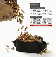Ammo Brass Pouch - Svart - Small