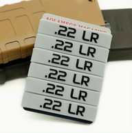 .22lr Magasin Markeringsband - Grå-Svart