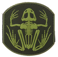 Skelleton Frog - Grön - PVC