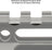 UTG - Universal Super Slim Riser Mount - 3 Slot 0.75'