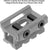 UTG - Universal Super Slim Riser Mount - 3 Slot 0.75'