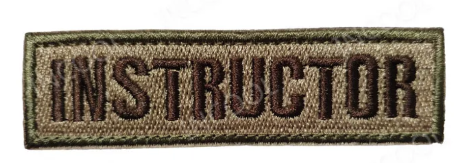 Instructor - Patch - Tan