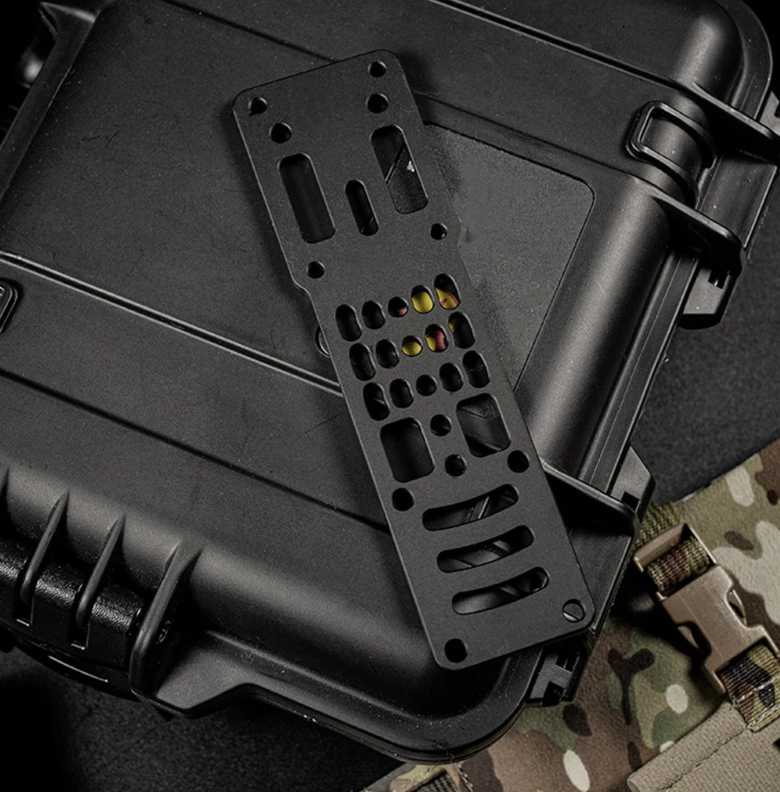 Metal Modular Pistol Holster Adapter - QLS Platform - Svart