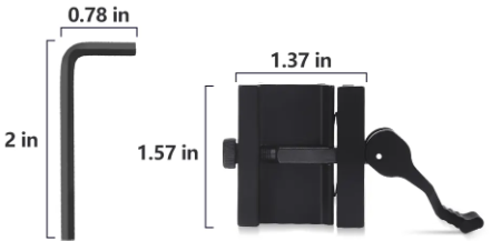Quick Release QD Lever Mount Adaptor - 3 Slots Base