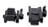 Quick Release QD Lever Mount Adaptor - 3 Slots Base