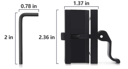 Quick Release QD Lever Mount Adaptor - 5 Slots Base