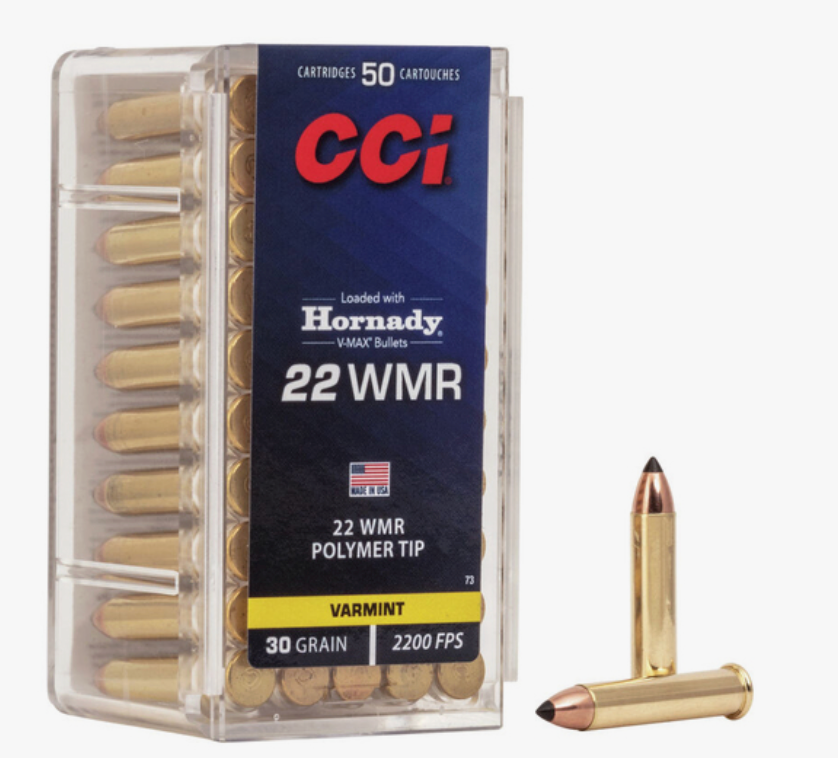 CCI - V-Max - .22 WMR - 30 gr - 50/ask