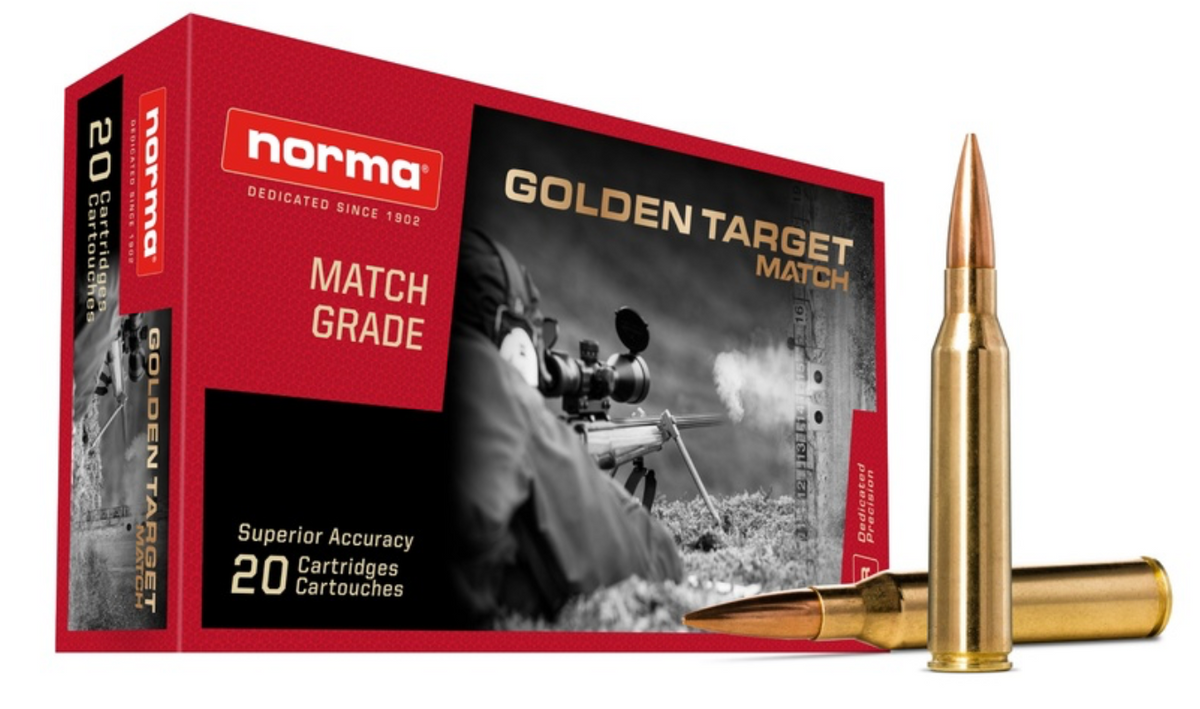 Norma - .338 Lapua Magnum - Golden Target -  250GR - 20-ask