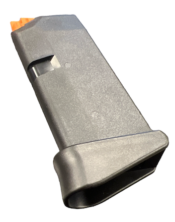 Glock - Magasin G43 - 9 mm - 6 rds with extension -  Orange follower