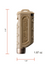 5.11 - EDC 2AAA Flashlight - Kangaroo (134)