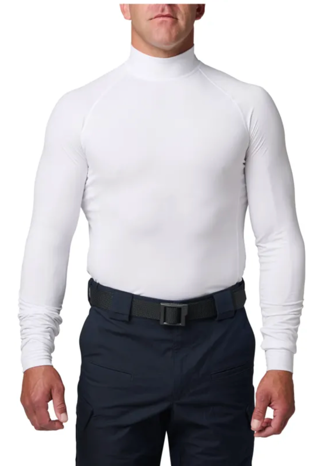 5.11 - Mock Neck Long Sleeve top - Uniform White (992)