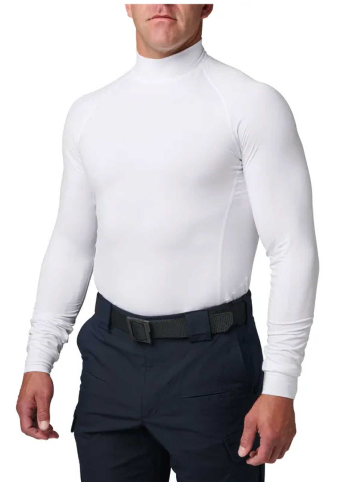 5.11 - Mock Neck Long Sleeve top - Uniform White (992)