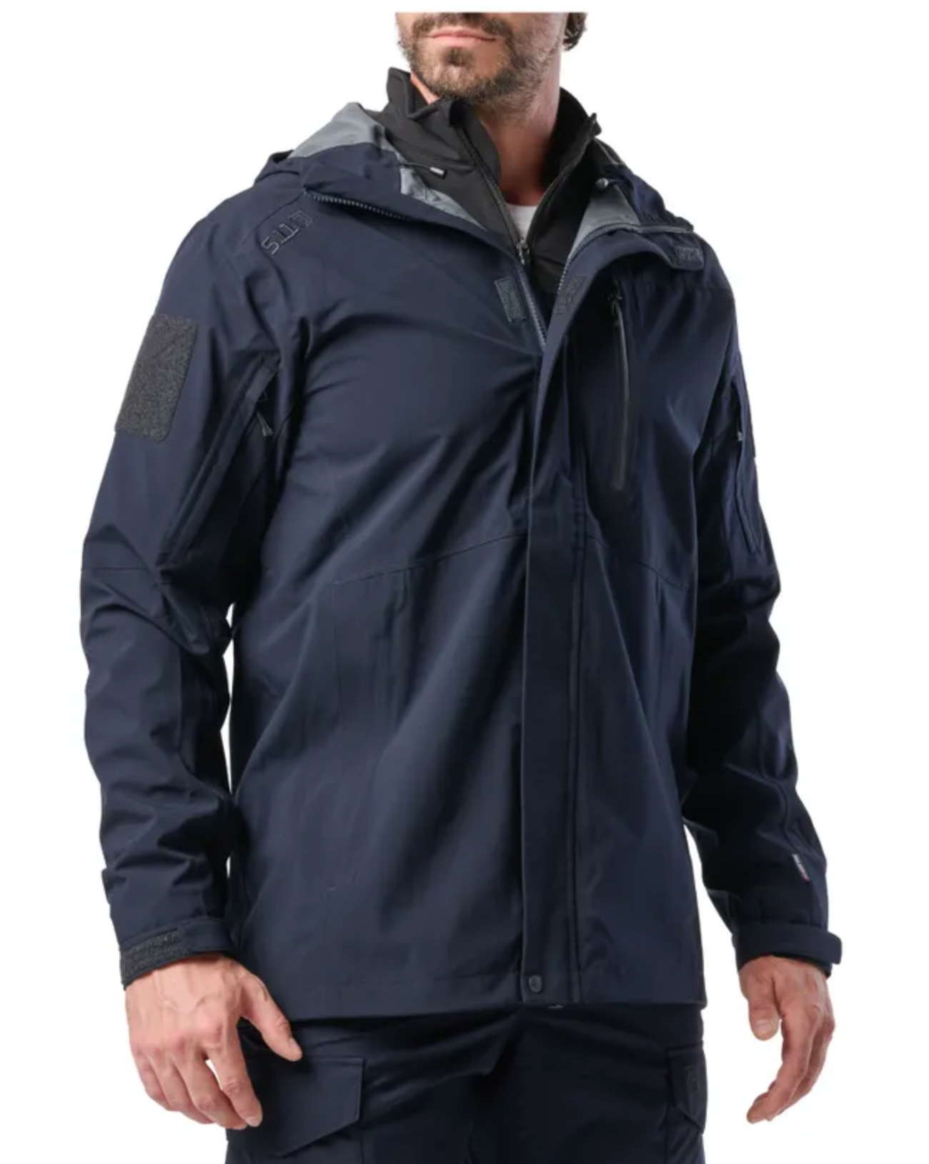 5.11 - Force Rainshell Jacket - Dark Navy (724)