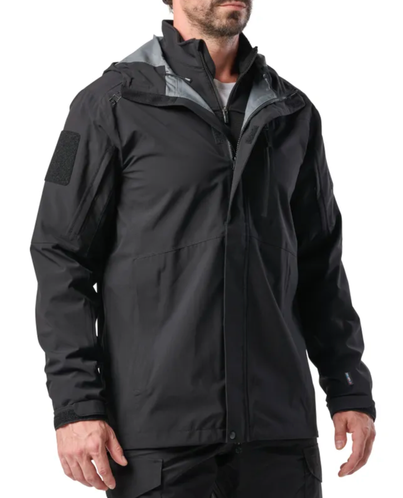 5.11 - Force Rainshell Jacket - Black (019)