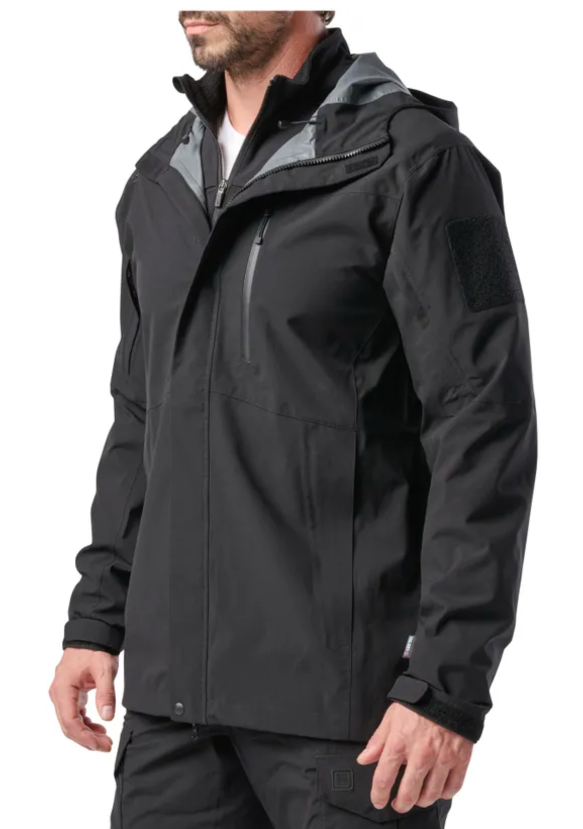 5.11 - Force Rainshell Jacket - Black (019)