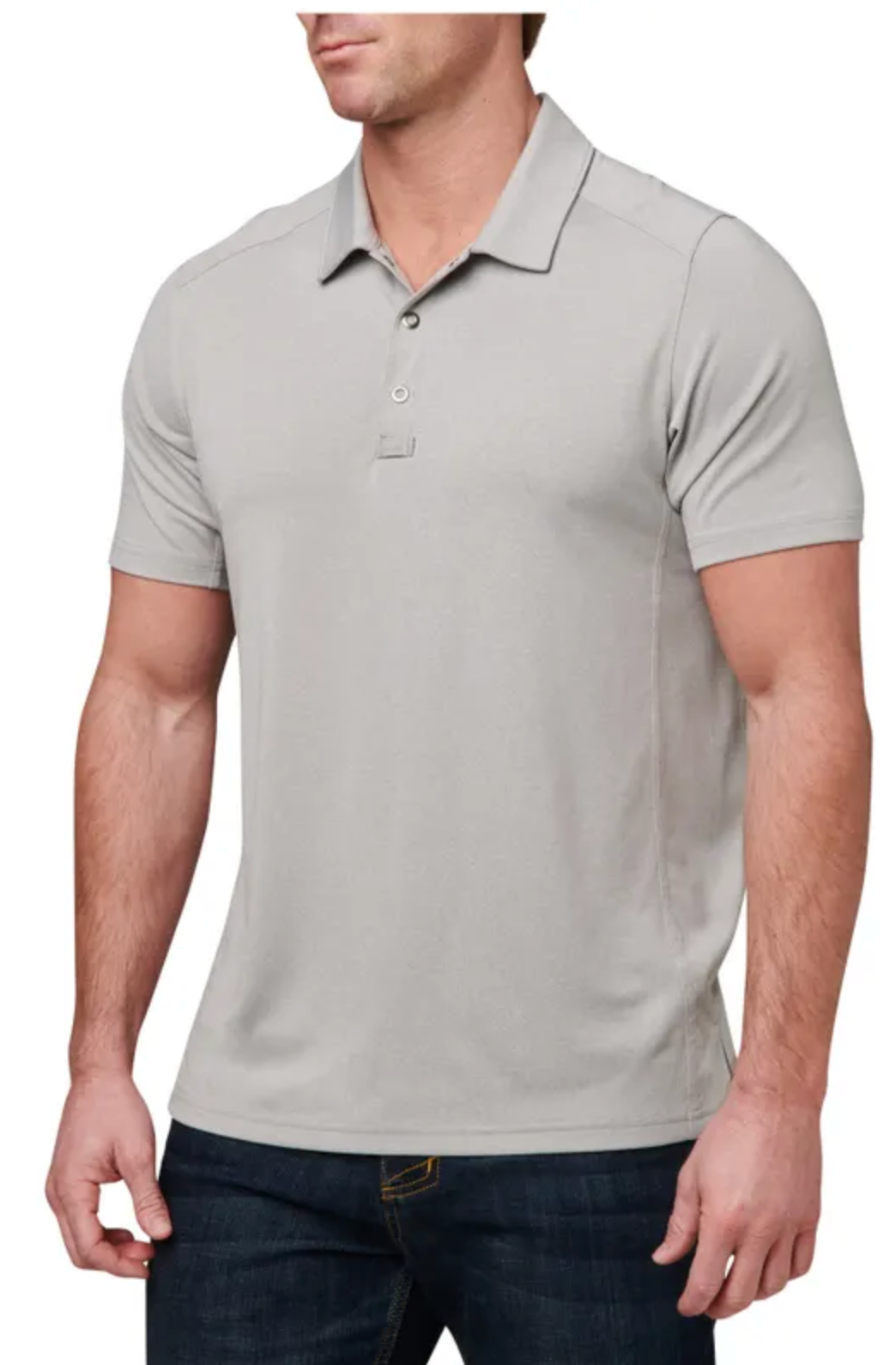5.11 - Paramount short sleeve polo 2.0 - Titan Grey Heather (729)