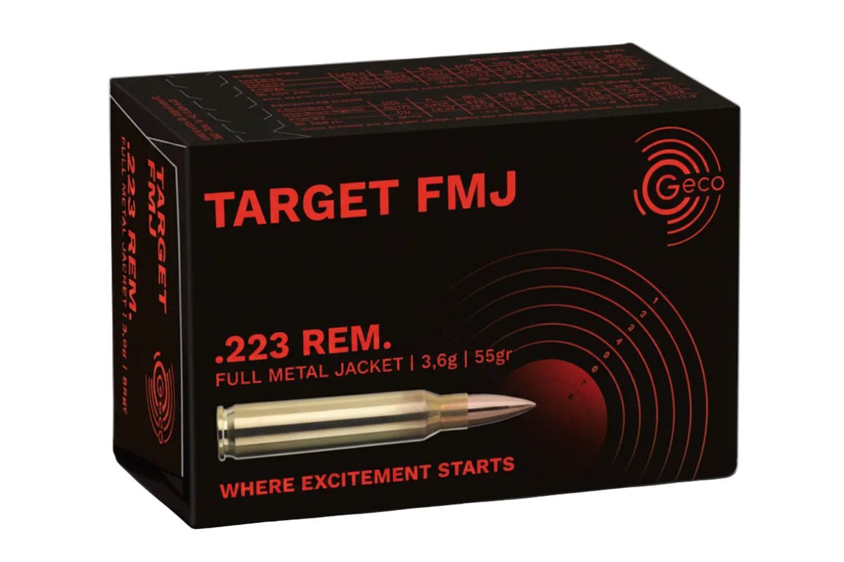 Geco - .223 - Target FMJ - 3.6g/55gr - 50/ask