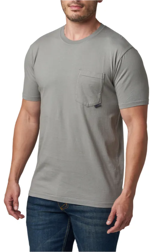 5.11 - Elite Short Sleeve Pocket Tee - Mortar (095)