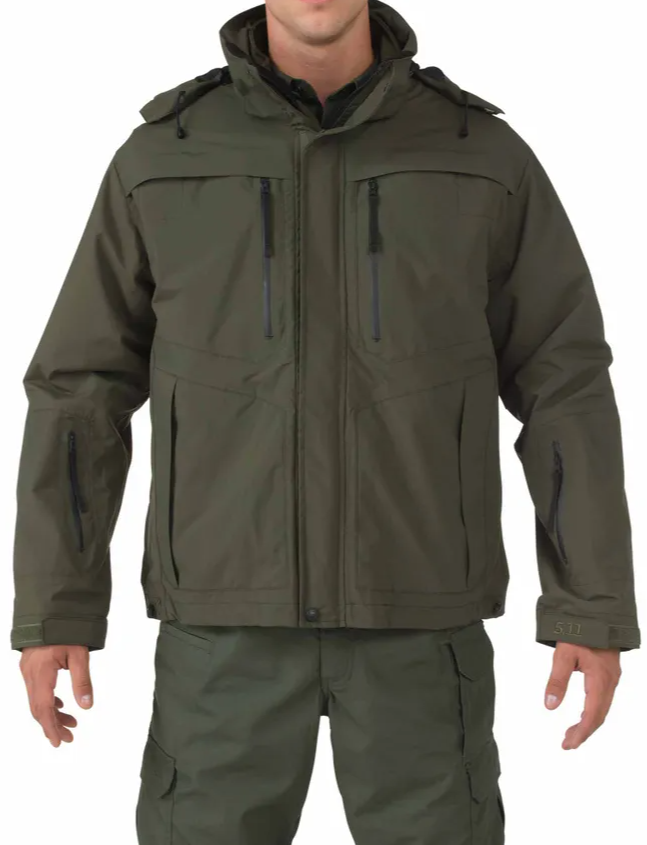 5.11 -  Valiant Duty Jacket - Sheriff Green (890)