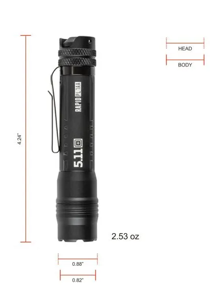 5.11 - RAPID PL 1AA Flashlight