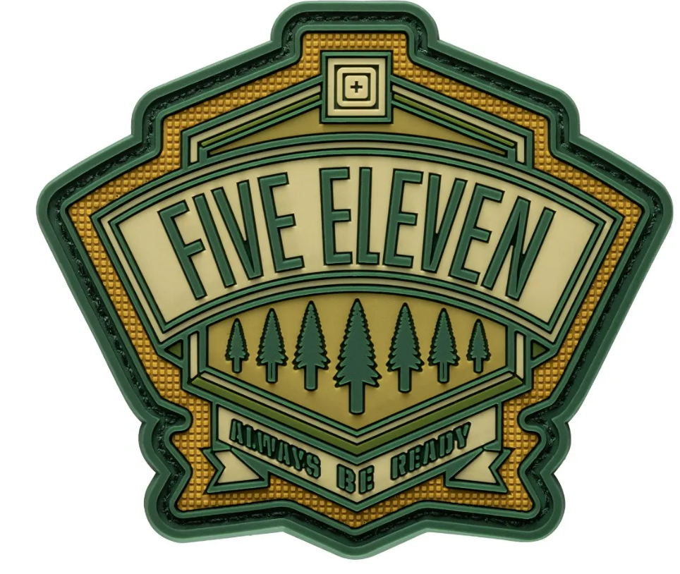 5.11 - Smoke Jumper 21 Patch - Green (194)