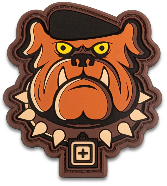 5.11 - Bulldog Patch - Brown (108)