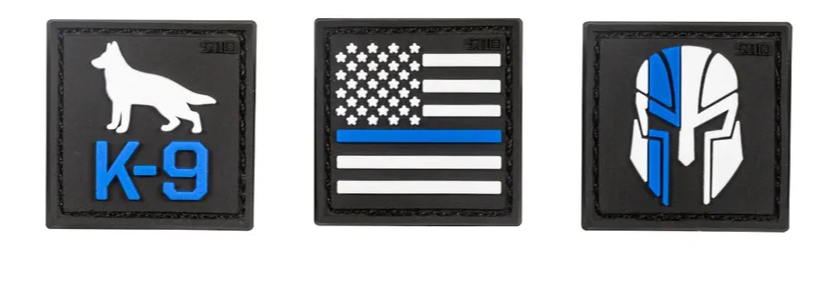 5.11 - Thin Blue 1x1 Patch - Blue (676)