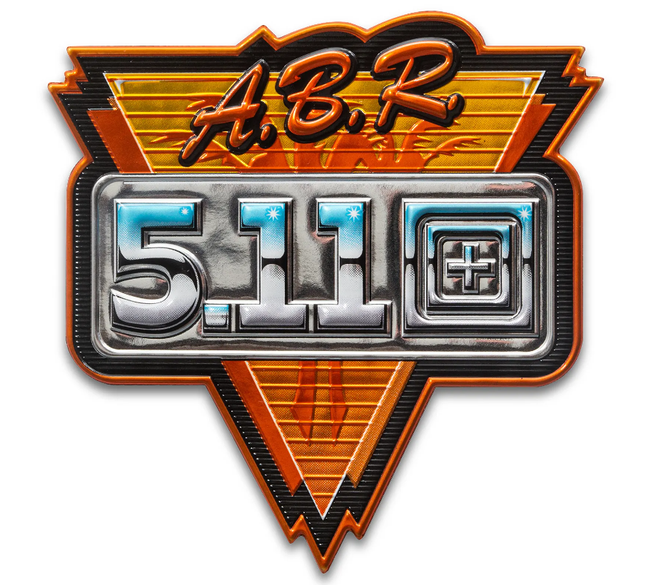 5.11 - Chrome 5.11 Patch - Orange (461)
