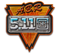 5.11 - Chrome 5.11 Patch - Orange (461)