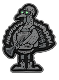 5.11 - Jive Turkey V2 Patch - Grey (029)