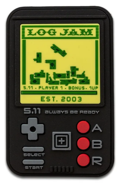 5.11 - Log Jam Video Game Patch - Grey (029)